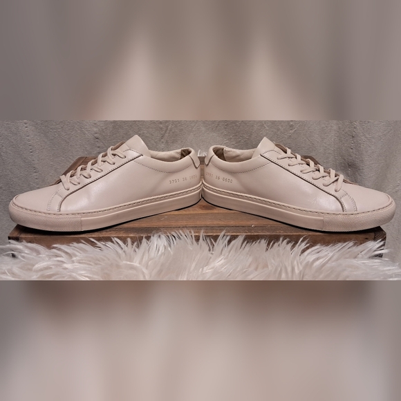 Common Projects Acchiles Low Top Sneakers Size 5.5 - Picture 5 of 13